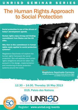 The Human Rights Approach to Social Protection